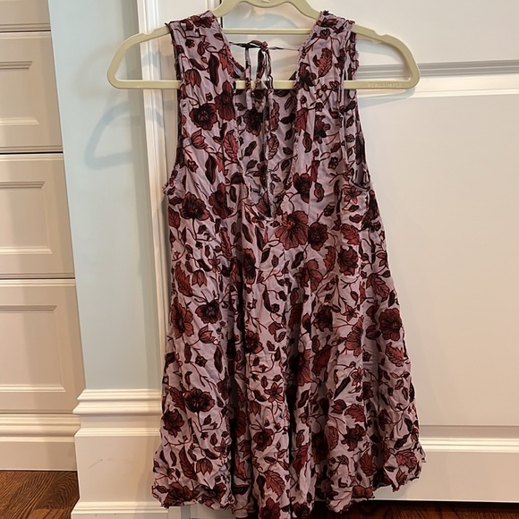 Ecotè high neck floral Flowy dress size medium - Picture 2 of 3